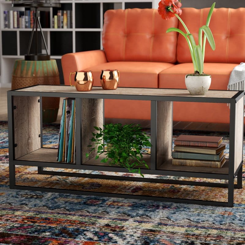 Hollie Coffee Table with Storage Shelf