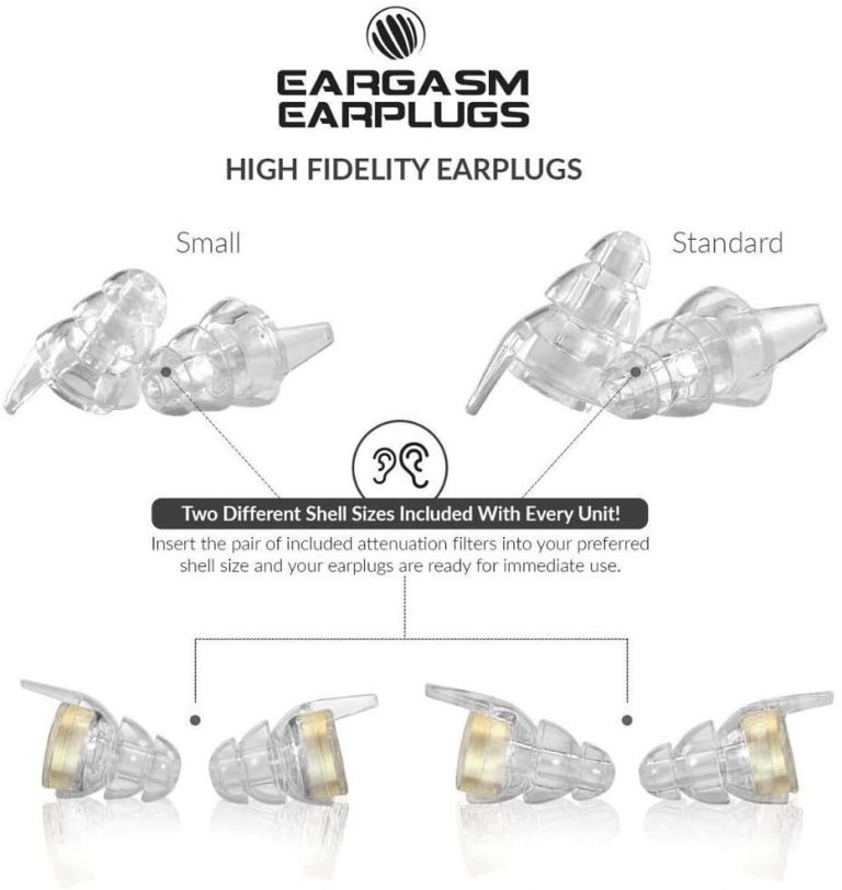 Eargasm High Fidelity Earplugs For Concerts & Musicians